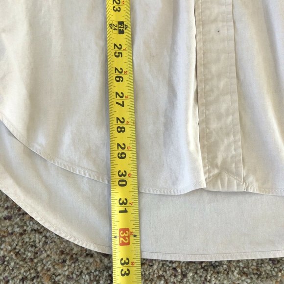 Ralph Lauren Yarmouth Mens Shirt Sz 17 34/35 Button Down Cotton Pinpoint Oxford - Picture 2 of 9